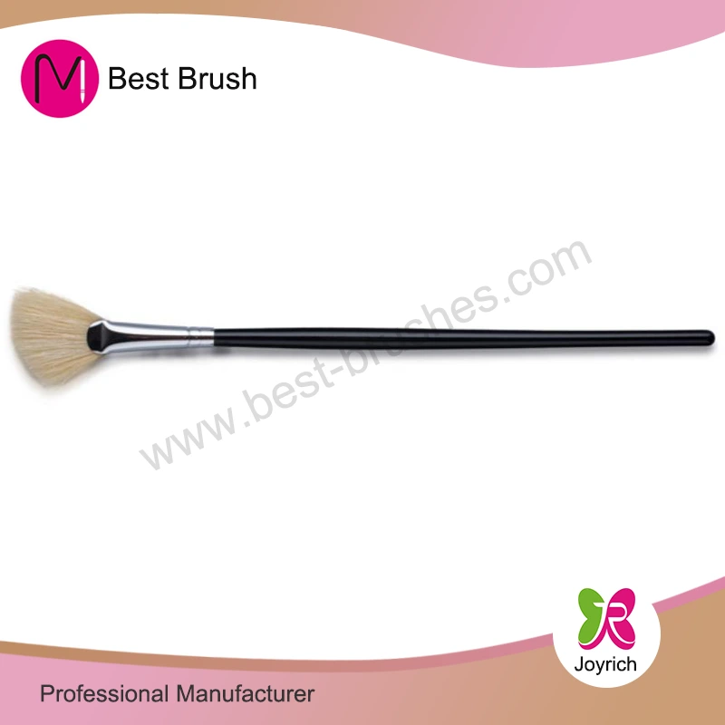 Sikat makeup kipas sudut bulu bulu kecil